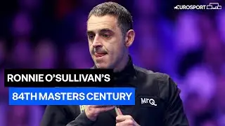 Ronnie O'Sullivan scores his 84th Masters CENTURY 🚀 | The Masters 2024