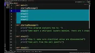 Python - Void Functions