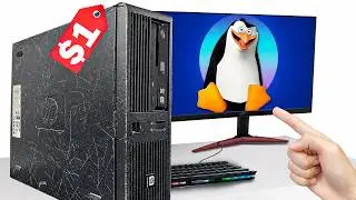 Can Linux Save This $1 Trash PC?!