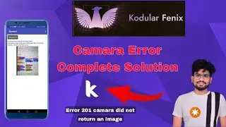 Kodular Camara Error 201 camara Didn't Return Image Solution | After Update Kodular Fenix | Niotron