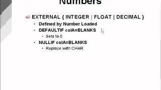 SQL Loader 11