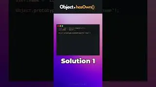 Use Object.hasOwn() instead of Object.prototype.hasOwnProperty()