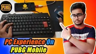 How to play pubg with with keyboard and mouse , get pubg pc experience on mobile 