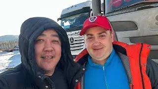 Рейс Хабаровск - Красноярск.1 часть. Гололед гололед! Зима не уходит.