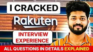 How I applied and cracked Rakuten in just 2 Days 😱 || My SRE Offer with Interview Questions revealed