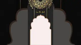 wedding invitation short video template free download  #weddinginvites #short  #invitationtemplate