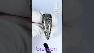 Brunson smart Soak Off UV LED Gel Nail Polish & Brunson Crystal cat eye 9d, Brunson OMG top coat ✨