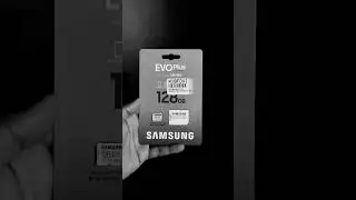 Unboxing Samsung Evo plus SD card 128gb 