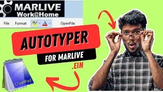 How to copy paste in Marlive notepad/ Marlive work@home .ein / cryptpad Data entry jobs Autotyper