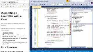 Duplicate a controller with a view