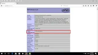 where is location php.ini and how edit php configuration file ( case appserv in windows 10 )
