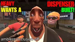 Heavy wants a dispenser built! (ambient occlusion off) [SFM]
