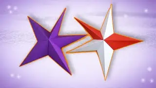 Estrella para tu árbol de Navidad .FACIL!!