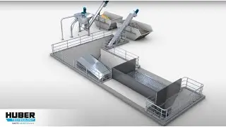 HUBER Grit Treatment System RoSF5 - Animation
