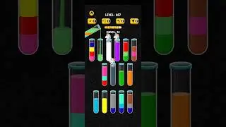 Map 687 Solution||Color Water Sort 3D!
