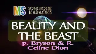 BEAUTY AND THE BEAST - C. DION & P. BRYSON KARAOKE