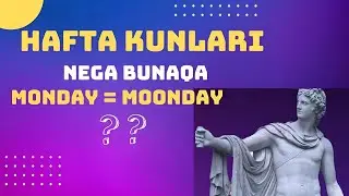 Inglizcha hafta kunlari tarixi | Engliwood