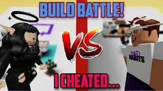 I sort of Cheated in a Build Battle... (Roblox Blockate)