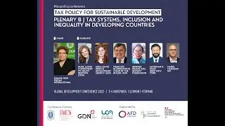 Tax systems, Inclusion and Inequality in developing countries