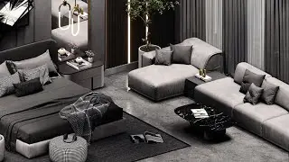 LUXURY BEDROOM  FULL VIDEO | INTERIOR ANIMATION | LUMION 12 |ARCHITECTURE VISUALIZATION