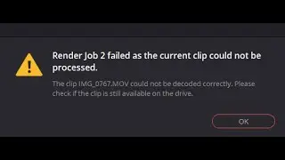 How To Fix DaVinci Resolve Rendering Error