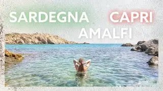 Travel To Italy 🇮🇹 Sardinia, Capri, Amalfi, Sorrento