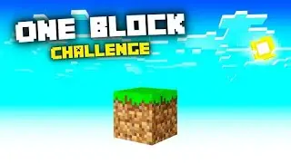 NOVA SÈRIE DE MINECRAFT ONE BLOCK EP 1 !!!!!