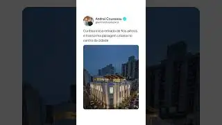 Curitiba inicia retirada de fios aéreos e transorma paisagem urbana no centro da cidade