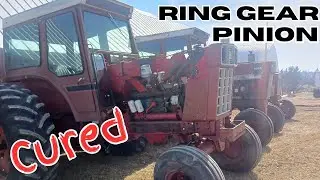IH 1466 Ring Gear and Pinion Replace