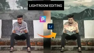 PicsArt editing background Change | Lightroom color grading | Hair editing #edit #photography