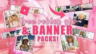 5 FREE ROBLOX youtube bundle packs! (matching GFX and BANNERS!) BOYS & GIRLS! || mxddsie ♡
