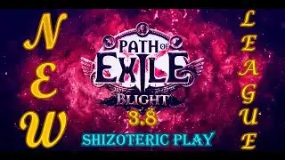 Path of Exile Blight 3.8 | ПоЕ 3.8 | Элементалистка-големансер | Старт лиги Скверна