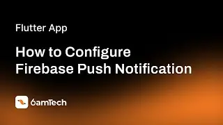 Configure firebase push notification for flutter