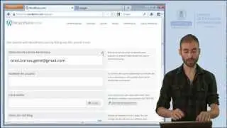 SWLCA: 2.2. Crear un Blog en Wordpress: Formulario inicial