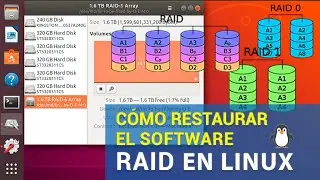 🐧 Restauración del software RAID 0, 1, 5 en Linux (mdadm): Métodos probados y consejos útiles 🐧