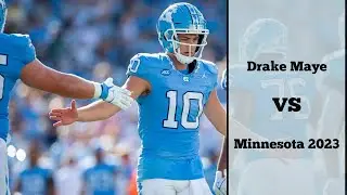 Drake Maye vs Minnesota 2023