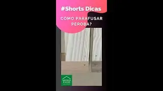 #shorts Dicas #19 como parafusar peroba (ou outra madeira dura)