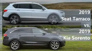 2019 Seat Tarraco vs 2019 Kia Sorento (technical comparison)