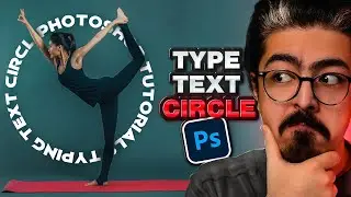 How to Type in a Circle | Photoshop Tutorial for BEGINNERS in 3 mins