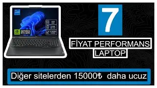 F/P ORANI YÜKSEK RTX4060 LI LAPTOP ! HAFTANIN FİYAT PERFORMANS OYUNCU GAMING NOTEBOOKLARI ! LEGION