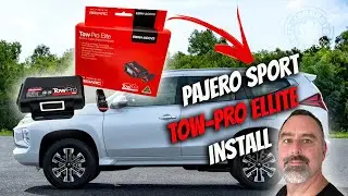 MITSUBISHI Pajero Sport: REDARC Tow-Pro Elite & ANDERSON Plug Installation