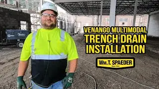 Trench Drain Installation | Bus Garage Plumbing – The Underground