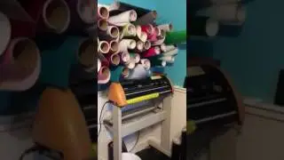 How I store my vinyl rolls