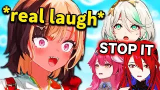 Gigi's real laugh came out and BROKE Cece: