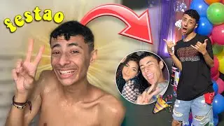 ARRUME SE COMIGO + VLOG FESTA da LISA BARCELOS 🎉 | Gustax