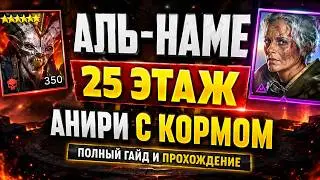 Аль-Наме 25 этаж | Анири + Дамагер с Кормом | Разбор Пачки | Raid SL