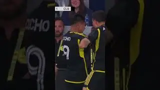 Yaw Yeboah scores a stunner from 20 yards out against Nashville SC for the Columbus Crew