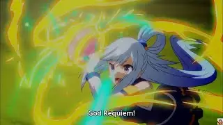 KonoSuba | Aqua Using God Requiem to Defeat Giant Toad