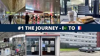 Vlog#1: The Journey | Pakistan to France | Islamabad to Lille | Qatar Airways | Erasmus Scholar
