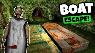 BOAT ESCAPE IN GRANNY & GRANDPA HOUSE | GRANNY CHAPTER 2 | #walkthrough #shorts #gaming #gameplay